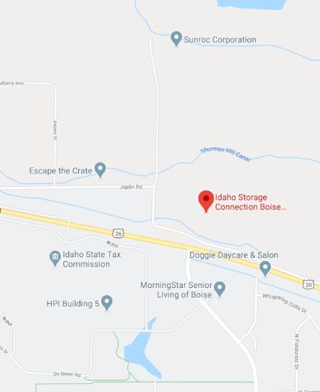 Google Maps Joplin boise storage Location | Idaho Storage Connection